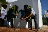 45 tanques para agua benefician a cuatro regiones de Cochabamba