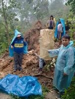 Siete poblaciones de Taipiplaya  están afectadas por riada y lluvias