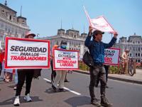 Transportistas peruanos convocan a nueva huelga general en febrero