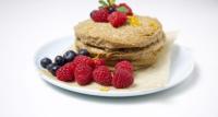 Panqueques de avena y plátano