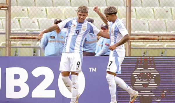 SUB – 20: ARGENTINA SUFRE PARA VENCER A CHILE