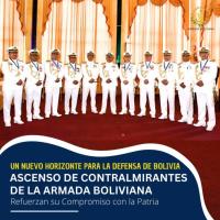 Nueve capitanes de la Armada ascienden de contralmirantes