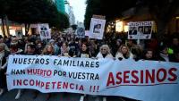 Miles de personas piden justicia  tras cuatro meses de la Dana