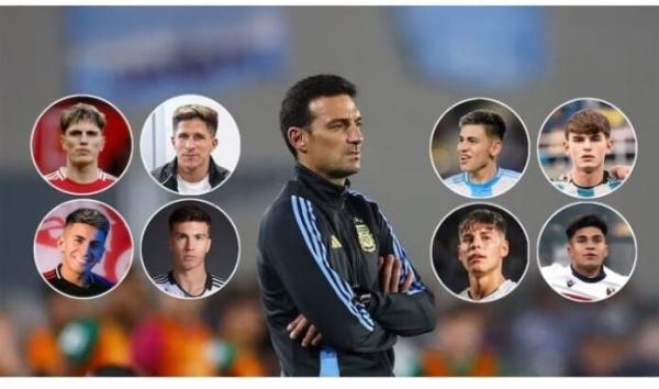 La renovación de La Scaloneta: los 8 futbolistas Sub 23 citados a la Selección Argentina y las razones de la convocatoria