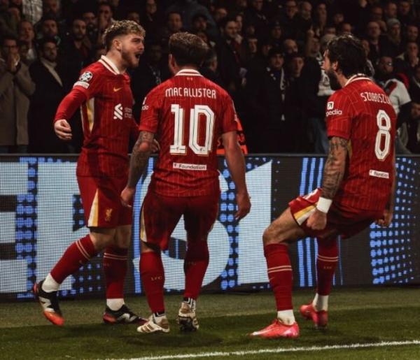 CHAMPIONS LEAGUE: El Liverpool le ganó sobre el final a PSG