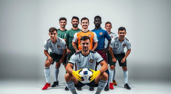 Football Player Profiles by Position: Goalkeepers, Defenders, Midfielders, Forwards