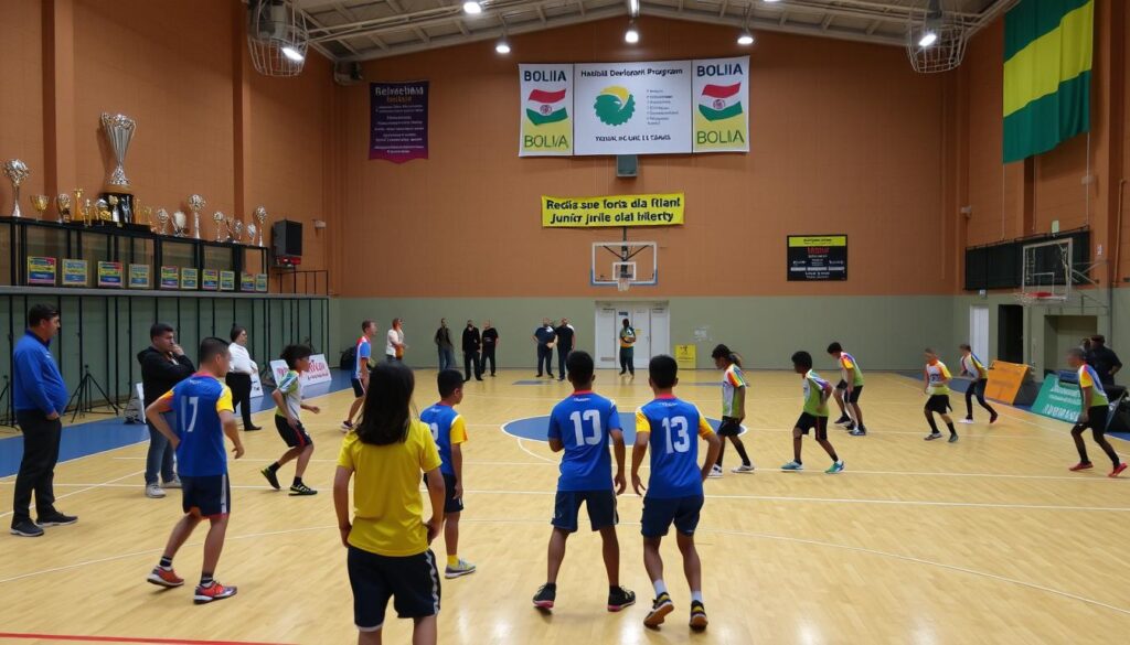 bolivia u20 handball development