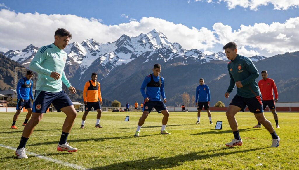 Bolivia breakout players performance indicators high altitude training