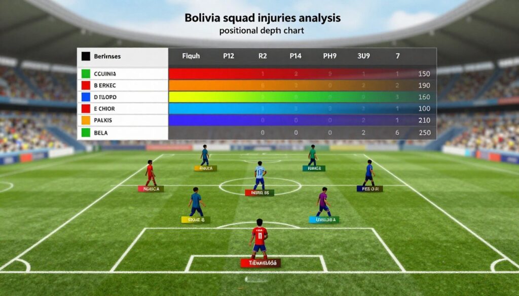 Bolivia squad injuries analysis positional depth chart Bolivia squad injuries analysis positional depth chart