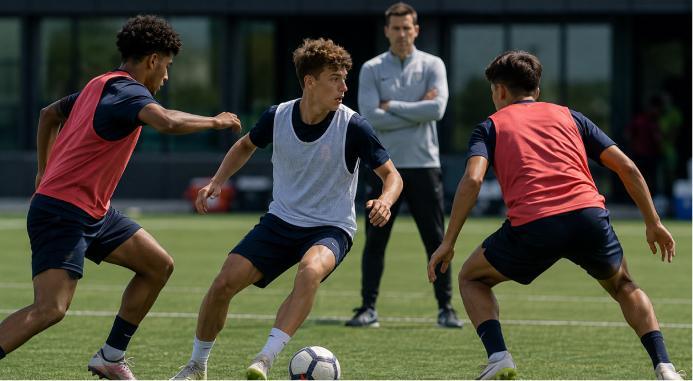 A Younger Team Playing Up an Age Group