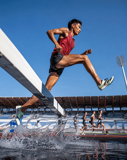 Wilmer Santos and the Steeplechase Barrier