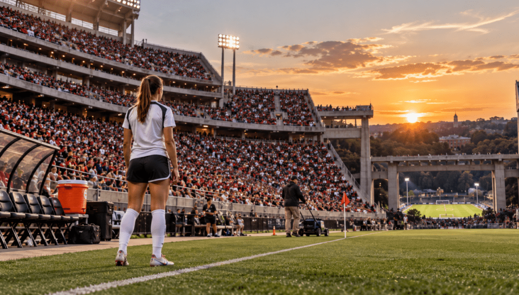 Sunset Stadium Sideline