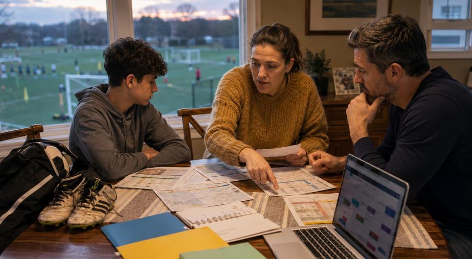 What Fragmentation Looks Like for a Soccer Family