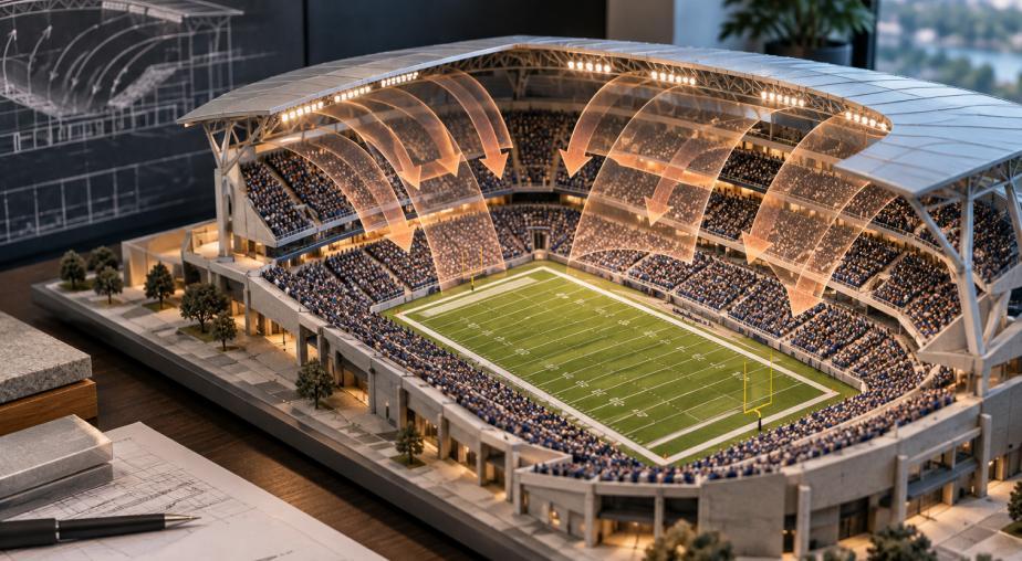 Why Stadium Geometry Can Create Noise