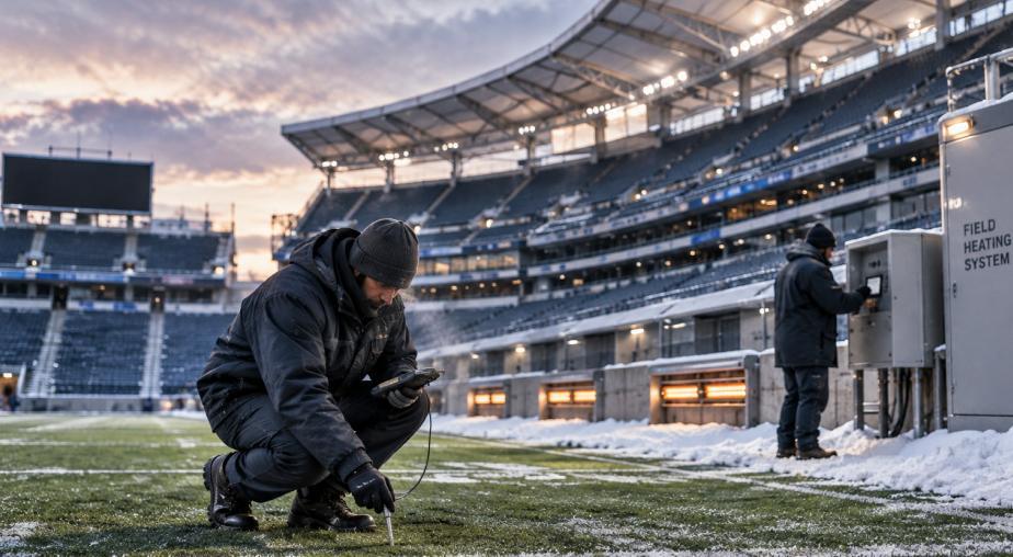 Winter Stadium Field Crew