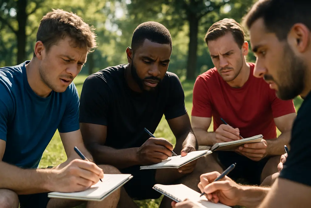 USA Ultimate bids discussion at a club ultimate tournament field in Maryland