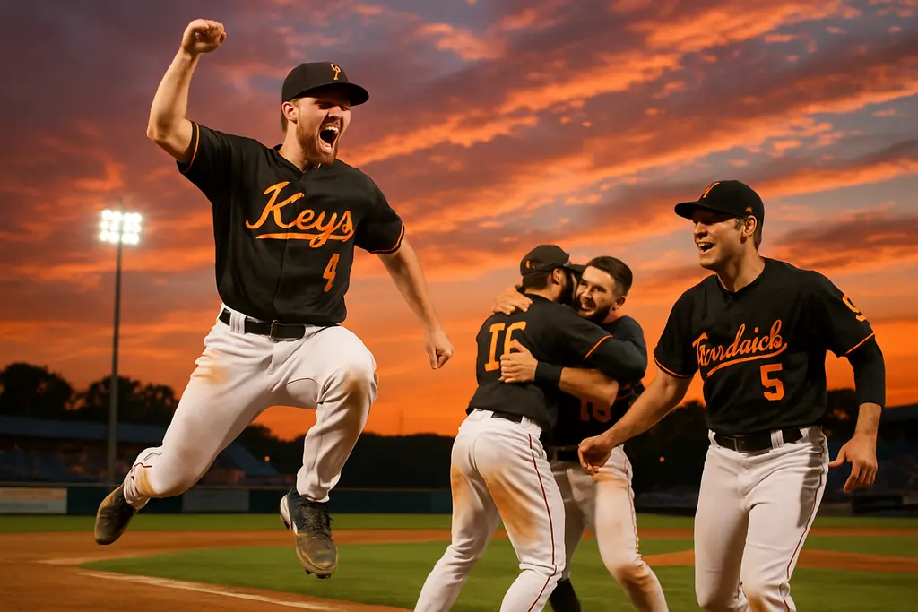 Frederick Keys Playoff scene at a renovated minor league ballpark