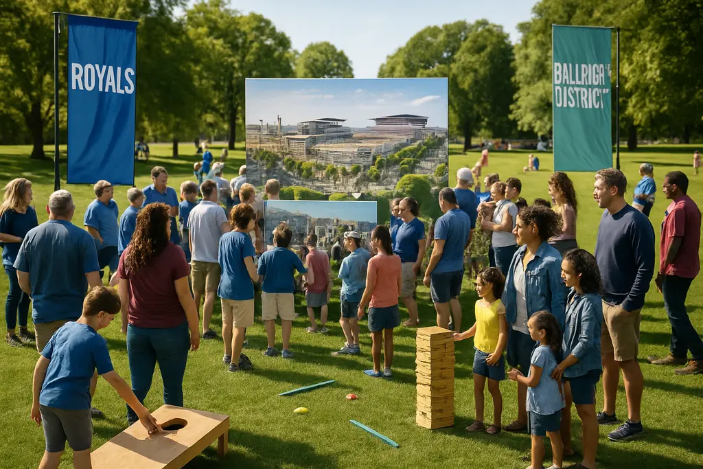 Royals Ballpark District concept area near Crown Center in downtown Kansas City